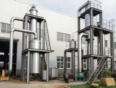 ระบบระเหยน้ําเสีย Mvr มีอิทธิพลหลายหล่นหนังบางอัตโนมัติ 1600lph