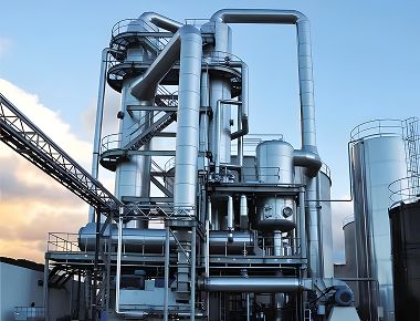 Ethanol Crystallizer MVR SS316L เครื่องระเหยฟิล์มตกแบบเอฟเฟกต์เดียว