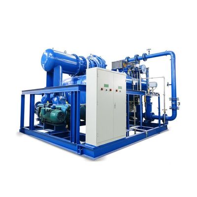 การบําบัดน้ําเกลือ Mvr Evaporator การกําจัดน้ําเกลือจากน้ําล้างทางเคมี เครื่องบดควัน