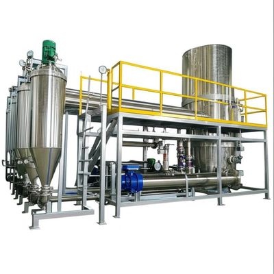 อุปกรณ์เครื่องระเหยแบบหลายผลกระทบฟิล์มไหลสำหรับการบำบัดน้ำเสีย