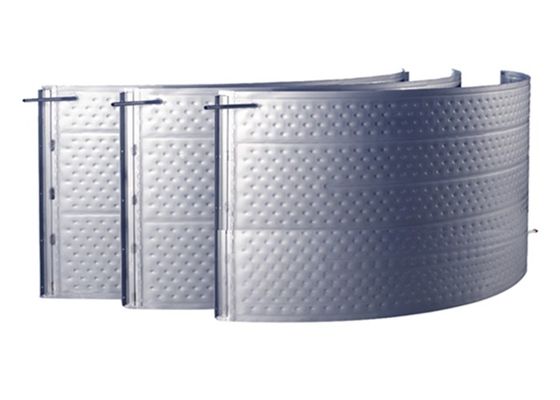 OEM Custom Pillow Plate Heat Exchanger สแตนเลสในหลาย 2 มม