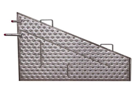ตัวแลกเปลี่ยนความร้อนแผ่นหมอนกันการกัดกร่อน SS316 2x2.5m