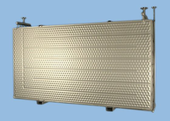 SS Fiber Heat Exchanger หมอนแผ่นเลเซอร์รอยความหนา 0.8 มม.