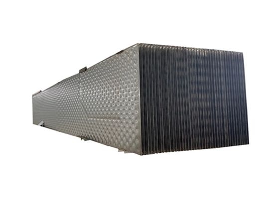 SS Fiber Heat Exchanger หมอนแผ่นเลเซอร์รอยความหนา 0.8 มม.