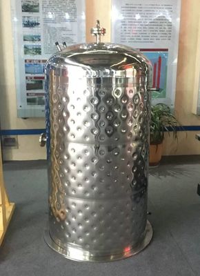 โรงงานเครื่องดื่มอาหาร 1500L หมอนจาน Jacketed Vessel