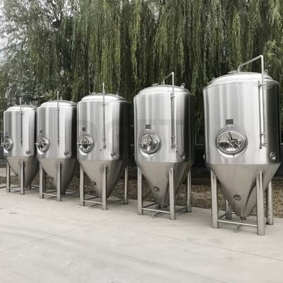 โรงงานเครื่องดื่มอาหาร 1500L หมอนจาน Jacketed Vessel