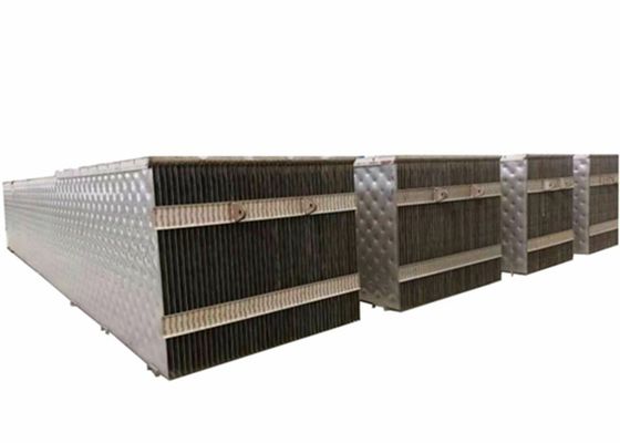 SS 6x2m Thermo Plate Heat Exchanger พร้อมแผ่นหมอนกว้าง