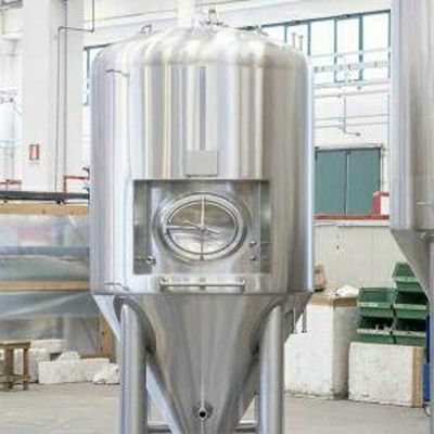 GMP Pharmaceutical 5000L หมอนแผ่น Jacketed Tank