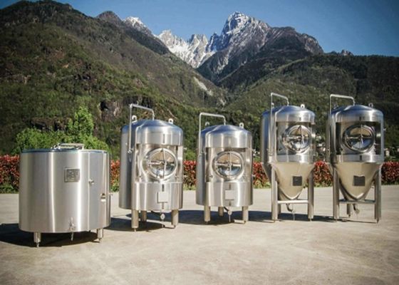GMP Pharmaceutical 5000L หมอนแผ่น Jacketed Tank