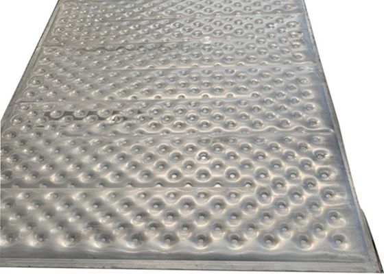 OEM เบียร์หมัก Dimple Jacket Heat Exchanger สำหรับถัง