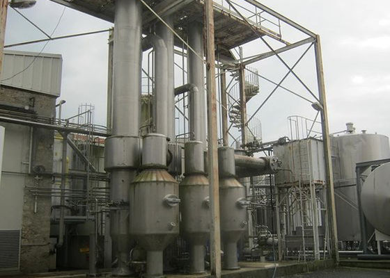 Steam Saving TVR Forced Circulation Evaporators สำหรับผลิตภัณฑ์นม