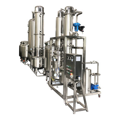 เครื่องสกัดเอทานอล CBD สแตนเลส 1500Lbs