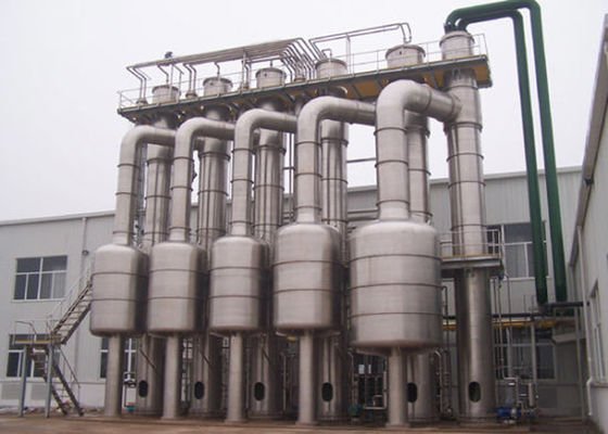 เครื่องระเหยไทเทเนียม TA2 MVR 10T / HR โพแทสเซียมไบคาร์บอเนตสำหรับNaCl