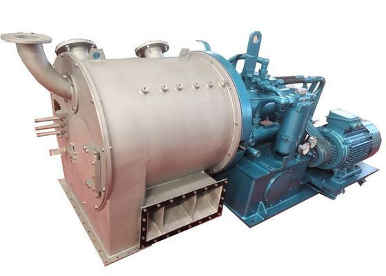 HR Piston Horizontal Pusher Centrifuge 2 ขั้นตอนสำหรับโรงงานแปรรูปเกลือ