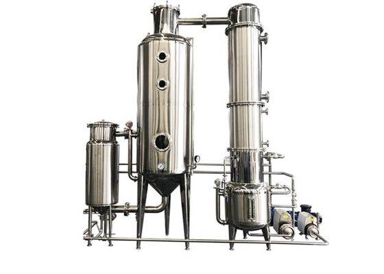 เครื่องสกัดเอทานอล CBD สแตนเลส 1500Lbs