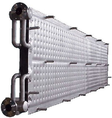 ไททาเนียม Steam Dimple Jacket Heat Exchanger ค่าสัมประสิทธิ์การถ่ายเทความร้อนสูง