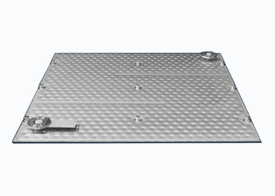 1.5x2m Double Wall Brazed แผ่นแลกเปลี่ยนความร้อน Dimpled Plate Type Evaporator