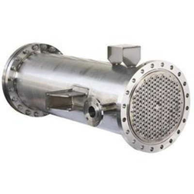 SS316L Chiller Shell And Tube Evaporator Heat Exchanger 5T / H