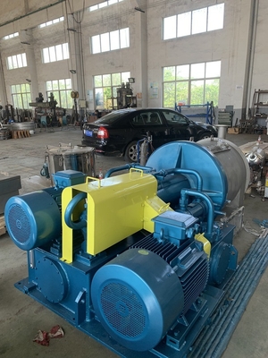 เคมีอุตสาหกรรม Pusher Centrifuge ของเหลวที่เป็นของแข็งอัตโนมัติ 2 ขั้นตอนสำหรับเกลือ