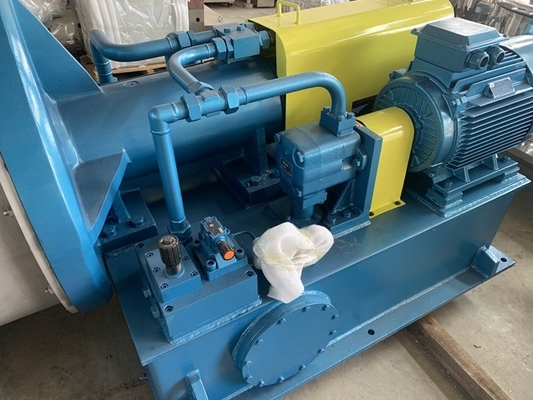 เคมีอุตสาหกรรม Pusher Centrifuge ของเหลวที่เป็นของแข็งอัตโนมัติ 2 ขั้นตอนสำหรับเกลือ